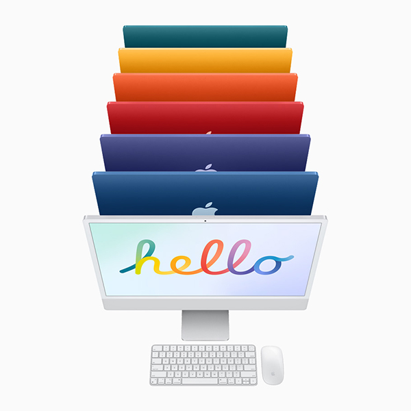 Новый iMac: яркие цвета, чип M1 и дисплей Retina 4,5K Сегодня компания Apple представила новый iMac с необычным дизайном, чипом M1, поддержкой Touch ID и лучшими микрофонами, динамиками и камерой среди всех Mac.